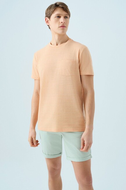 Erkek Tişört LF2035142 Turuncu (1)