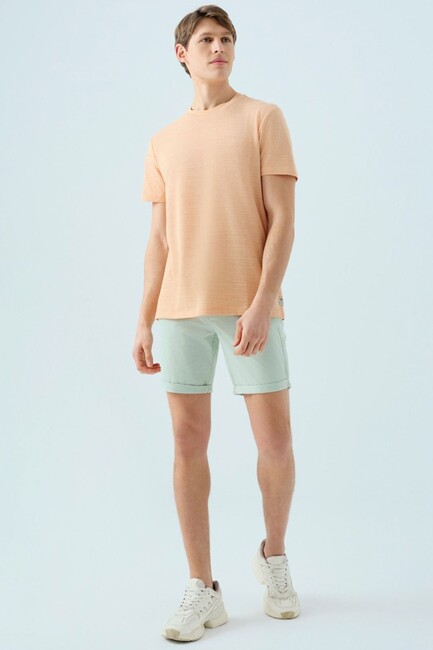 Erkek Tişört LF2035142 Turuncu (2)