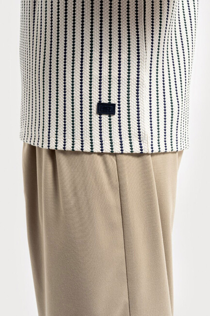 Erkek Tişört LF2036023 Yeşil - Thumbnail