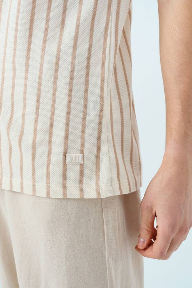 Erkek Tişört LF2038569 Kahve 