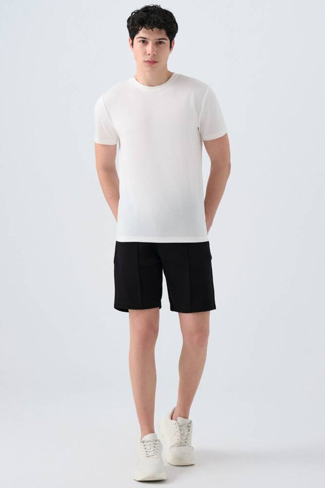 Erkek Tişört LF2038850 Ekru 