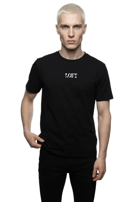 Erkek Tişört LF2042728 Siyah (1)