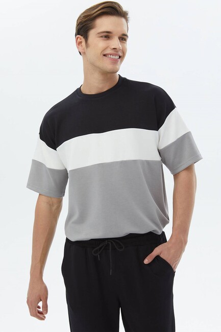 Erkek Tişört TSH-1635 10148389 Gri (1)