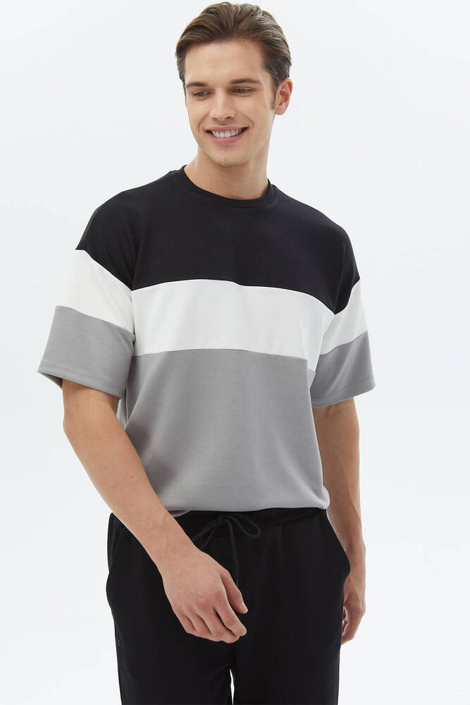 Erkek Tişört TSH-1635 10148389 Gri 