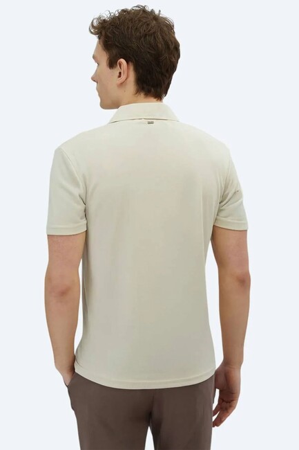 Erkek Tişört TSH-1791 10154108 Bej - Thumbnail