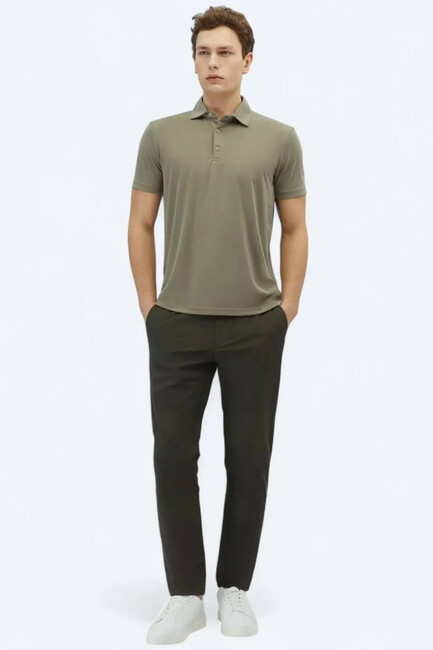 Erkek Tişört TSH-1791 10154108 Haki (2)