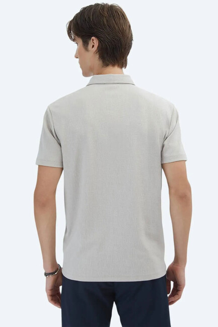 Erkek Tişört TSH-1806 10154133 Bej - Thumbnail