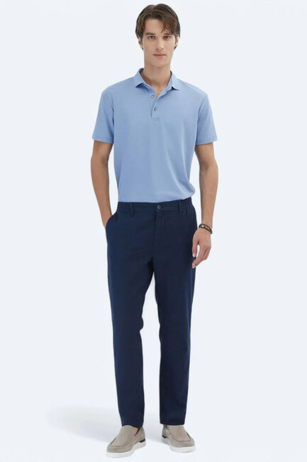 Erkek Tişört TSH-1807 10153999 Mavi (2)