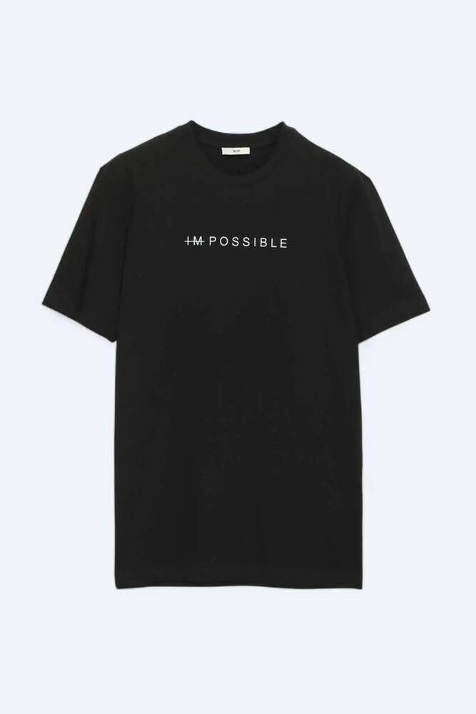 Erkek Tişört TSH-1828 10153849 Siyah 