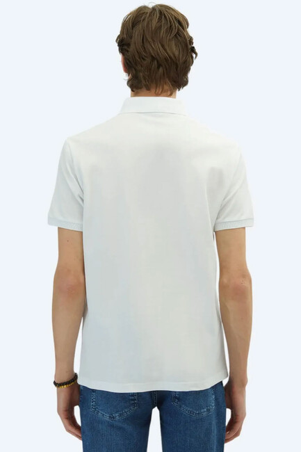 Erkek Tişört TSH-1830 10154112 Beyaz - Thumbnail