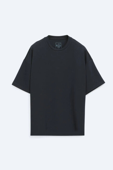 Erkek Tişört TSH-1859 10154029 Lacivert - Thumbnail