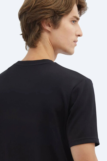 Erkek Tişört TSH-1859 10154029 Siyah - Thumbnail