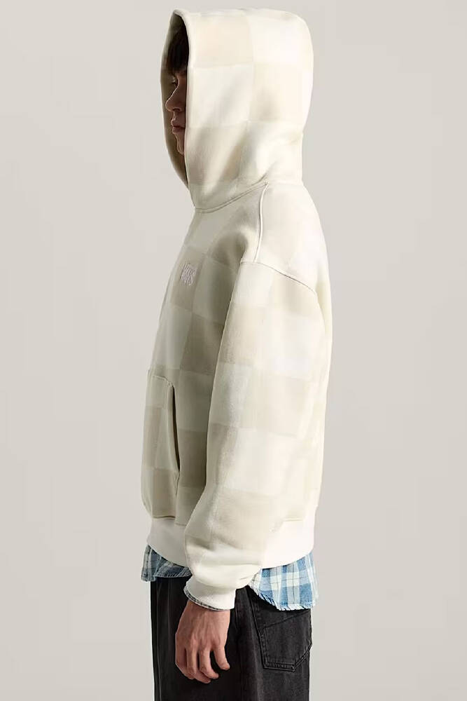 Erkek Tonal Check Stretch Logo Sweat VN000ZP4FS81 Ekru - 3