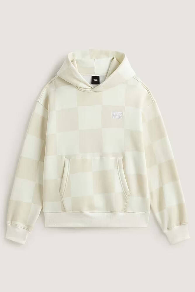 Erkek Tonal Check Stretch Logo Sweat VN000ZP4FS81 Ekru - 6