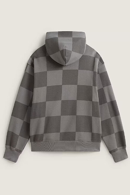 Erkek Tonal Check Stretch Logo Sweat VN000ZP4PWT1 Gri - 6
