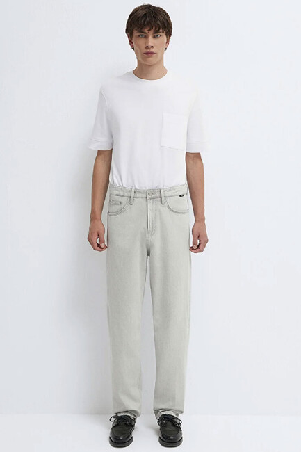 Erkek Toronto Jean Pantolon 0010289-A3266 Gri - Thumbnail