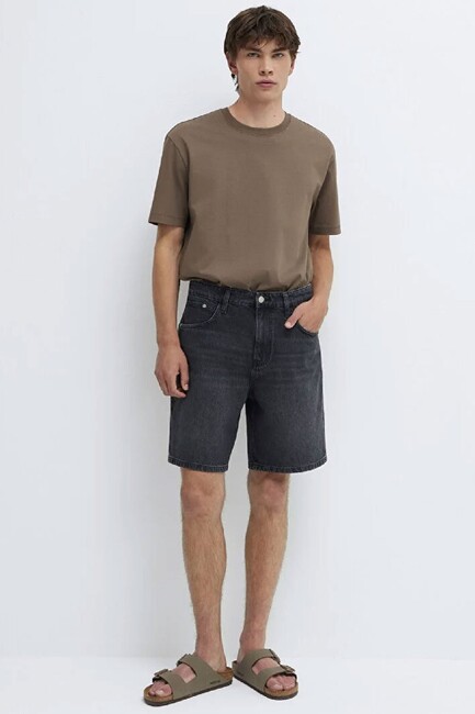 Erkek Toronto Street Denim Şort 0421040-89813 Gri (2)