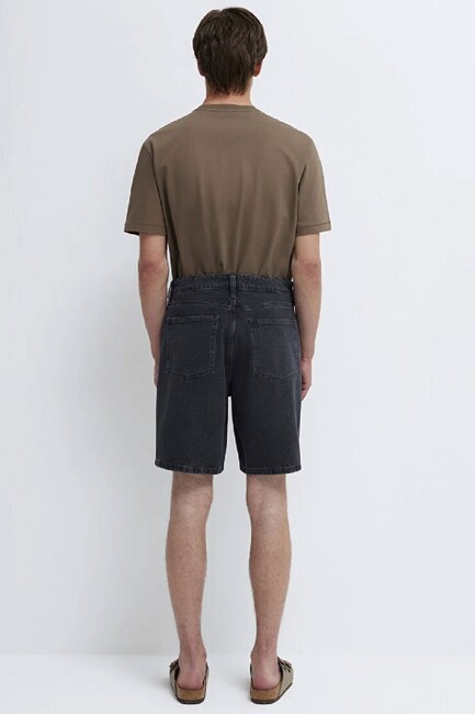 Erkek Toronto Street Denim Şort 0421040-89813 Gri - Thumbnail