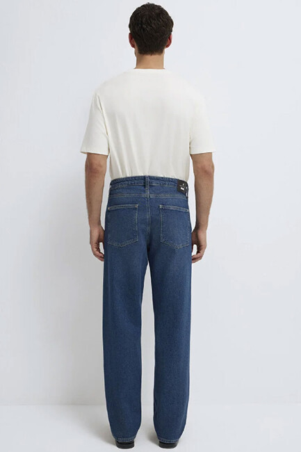 Erkek Toronto Street Jean Pantolon 0010289-A1706 Mavi - Thumbnail