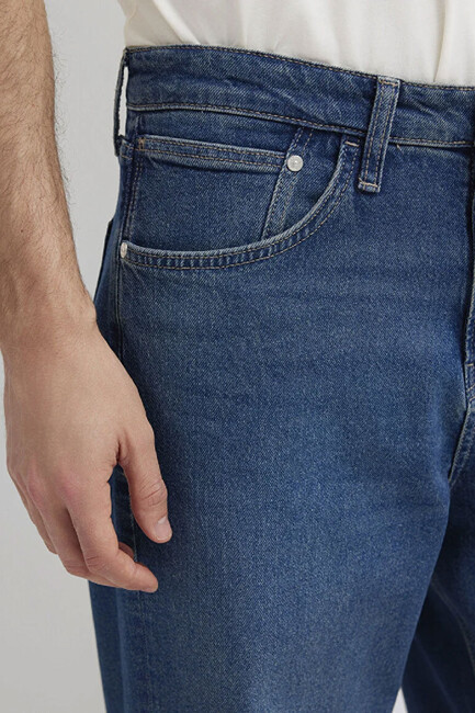 Erkek Toronto Street Jean Pantolon 0010289-A1706 Mavi - Thumbnail