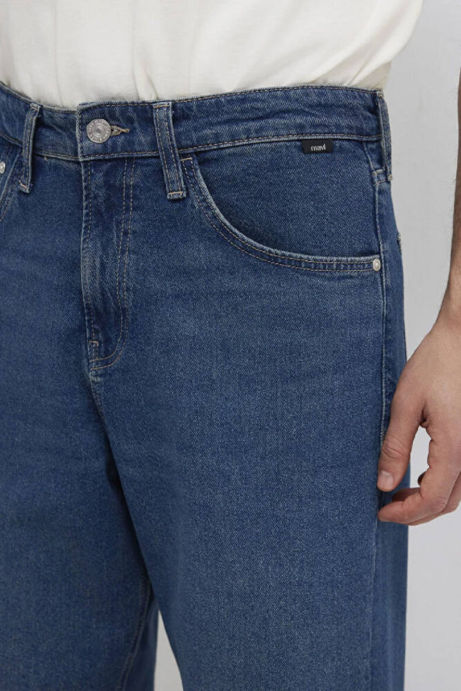 Erkek Toronto Street Jean Pantolon 0010289-A1706 Mavi 