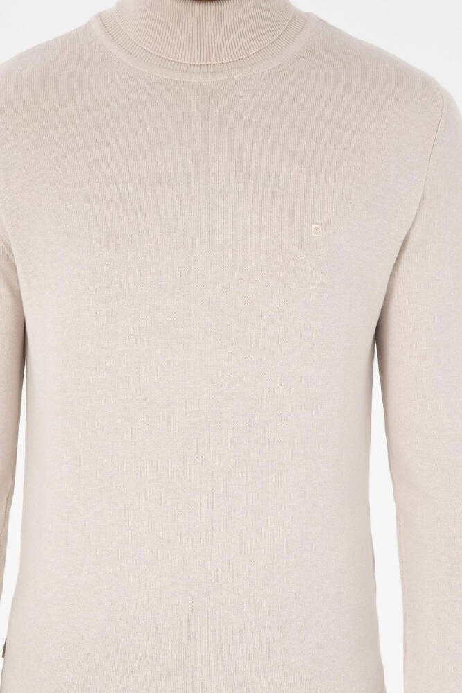 Erkek Triko Kazak 000-1989280 Ekru 