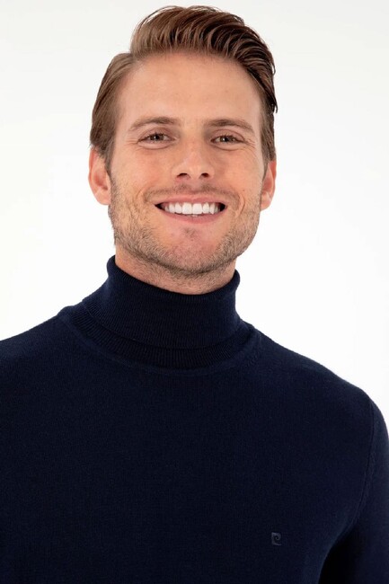 Erkek Triko Kazak 000-1989280 Lacivert (2)