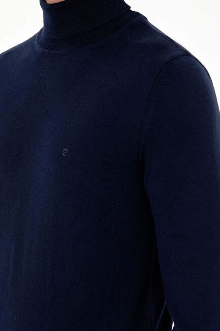 Erkek Triko Kazak 000-1989280 Lacivert - Thumbnail