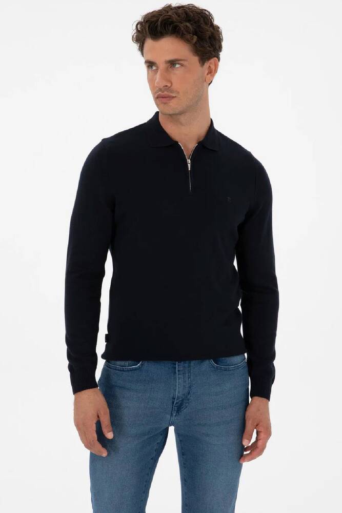 Erkek Triko Kazak 000-2320154 Lacivert 