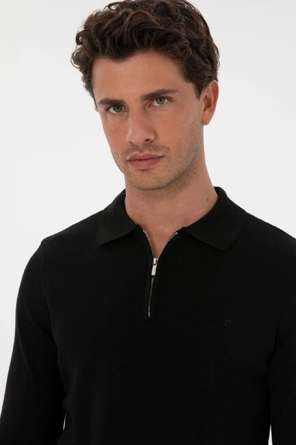 Erkek Triko Kazak 000-2320154 Siyah (2)