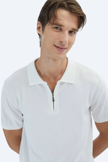 Erkek Triko TRK-1573 10153903 Beyaz (3)