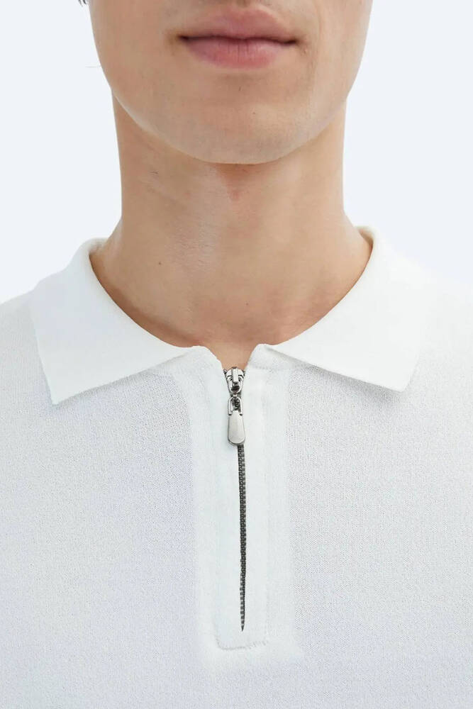 Erkek Triko TRK-1573 10153903 Beyaz 