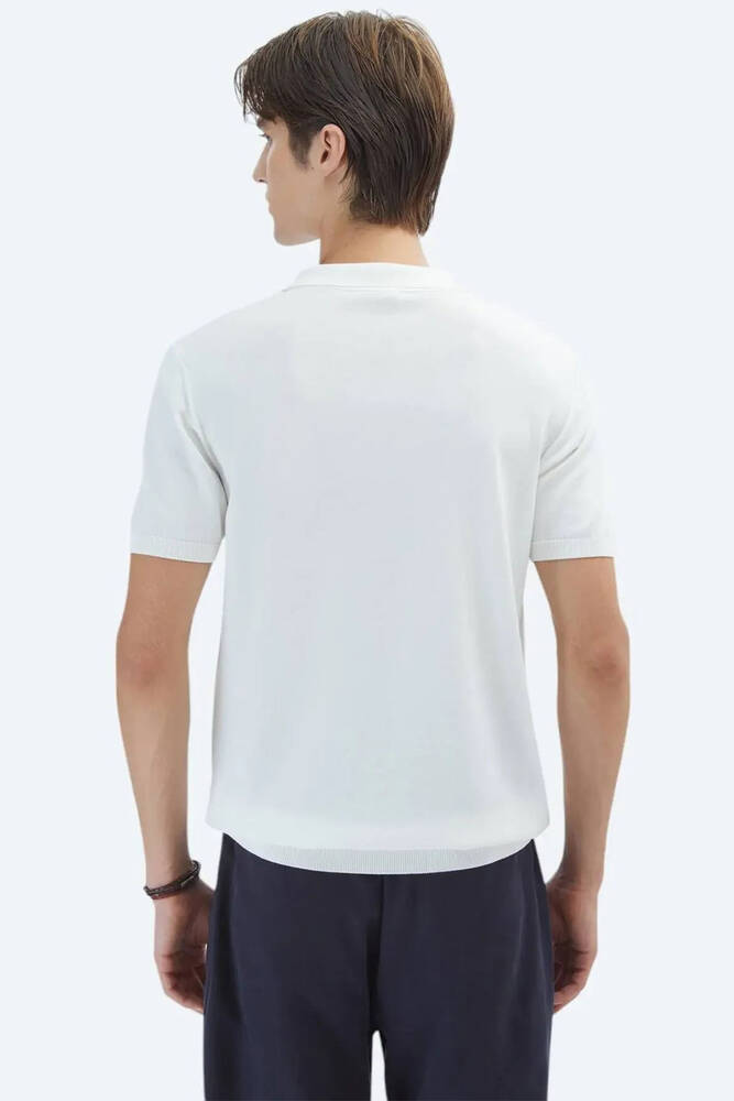 Erkek Triko TRK-1573 10153903 Beyaz 