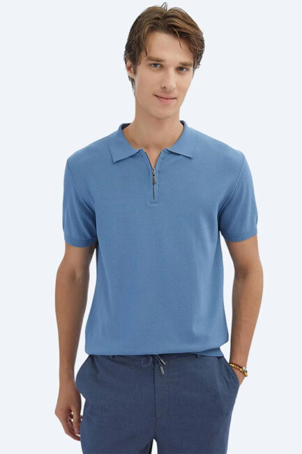 Erkek Triko TRK-1573 10153903 Mavi (1)