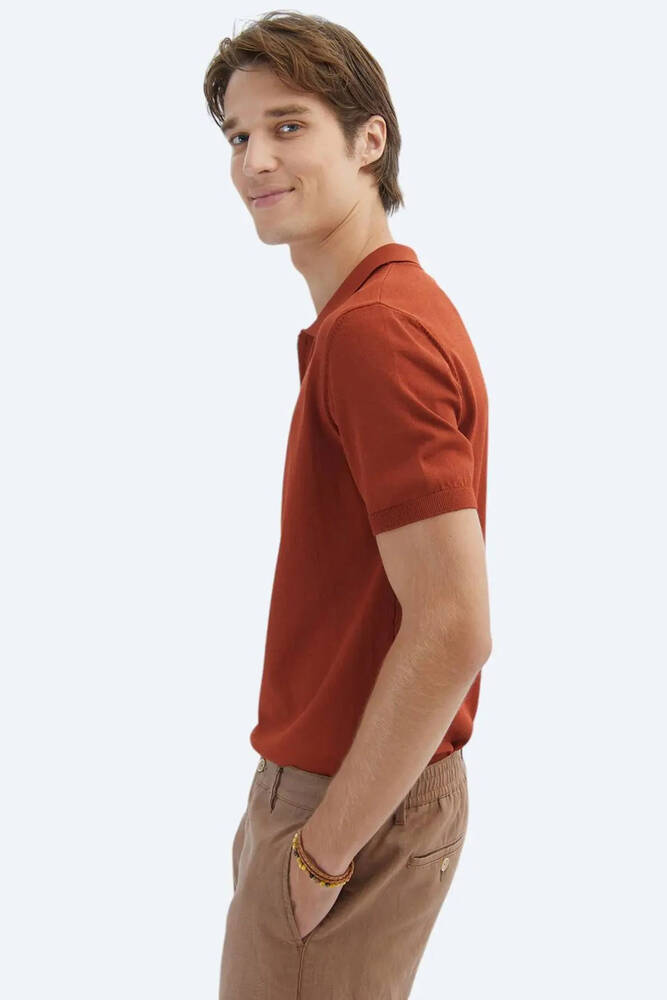 Erkek Triko TRK-1573 10153903 Turuncu 