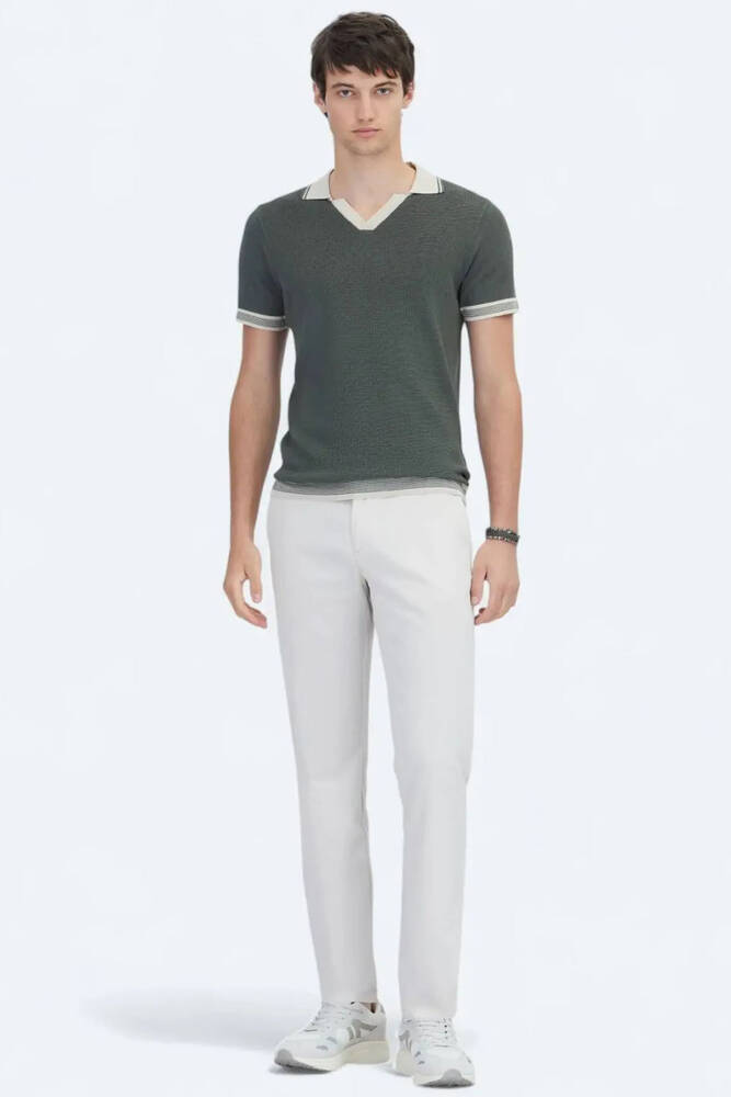 Erkek Triko TRK-1577 10154022 Haki 