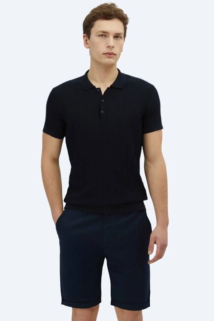 Erkek Triko TRK-1585 10153942 Lacivert (1)