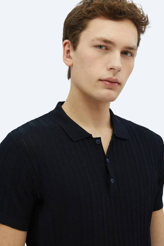 Erkek Triko TRK-1585 10153942 Lacivert 