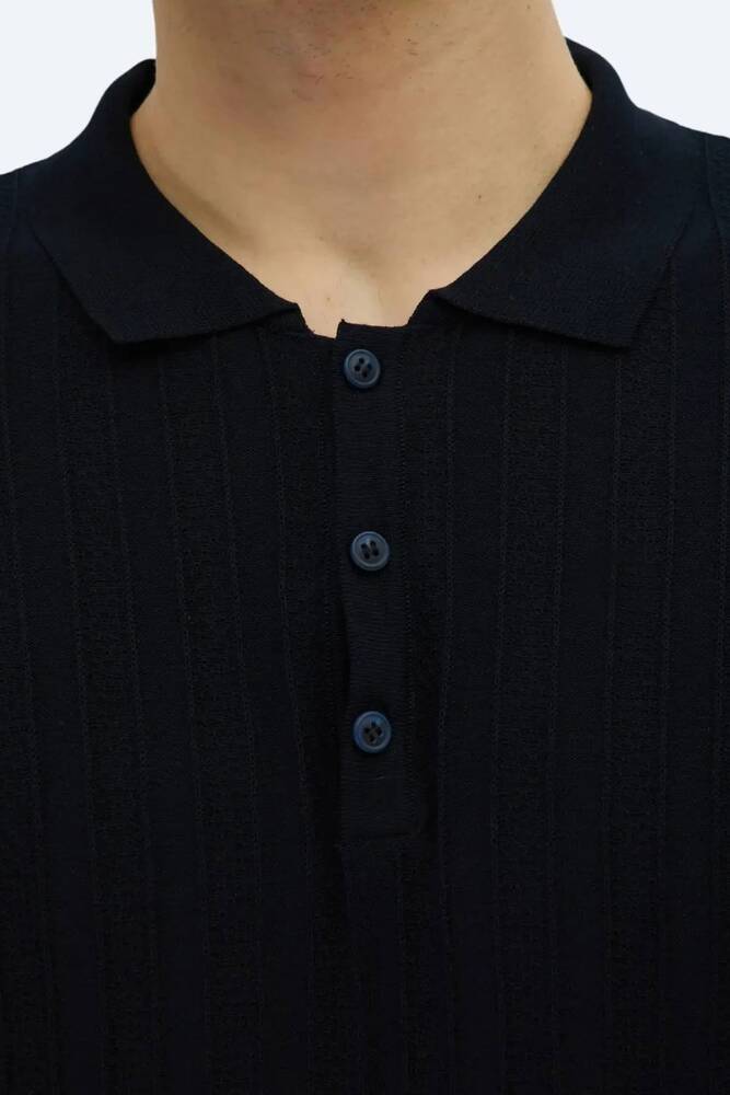 Erkek Triko TRK-1585 10153942 Lacivert 