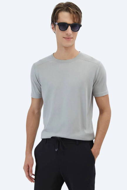 Erkek Triko TRK-1589 10153945 Gri (1)