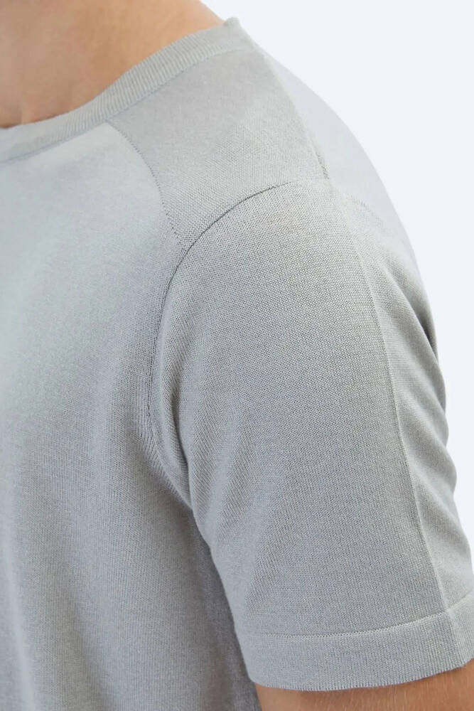 Erkek Triko TRK-1589 10153945 Gri 