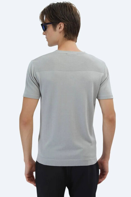 Erkek Triko TRK-1589 10153945 Gri - Thumbnail