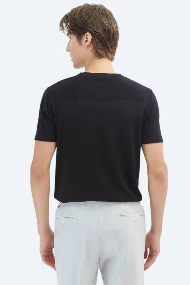 Erkek Triko TRK-1589 10153945 Siyah 