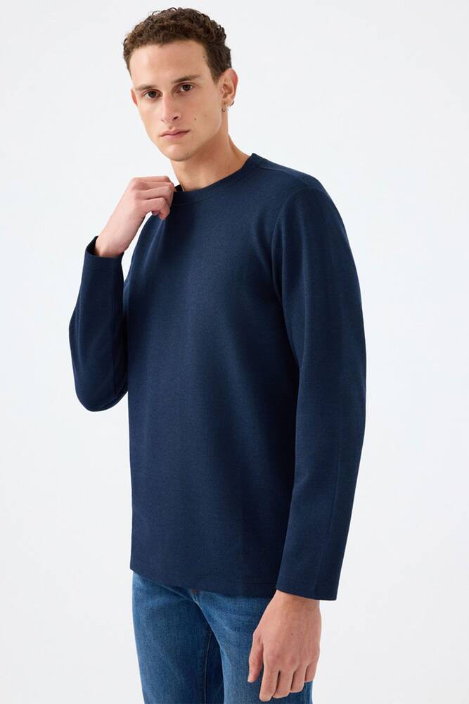 Erkek Tshırt LF2041476 Lacivert 