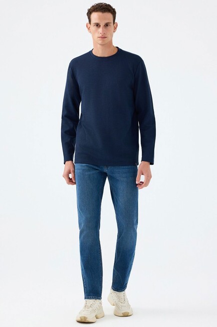 Erkek Tshırt LF2041476 Lacivert (2)