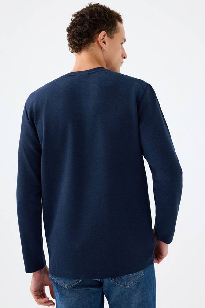 Erkek Tshırt LF2041476 Lacivert 