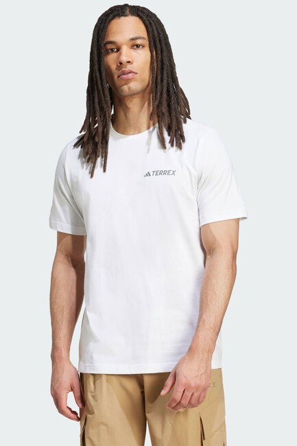 Erkek TX Mountaın Tişört JW3559 Beyaz (1)