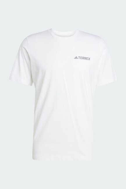 Erkek TX Mountaın Tişört JW3559 Beyaz - Thumbnail