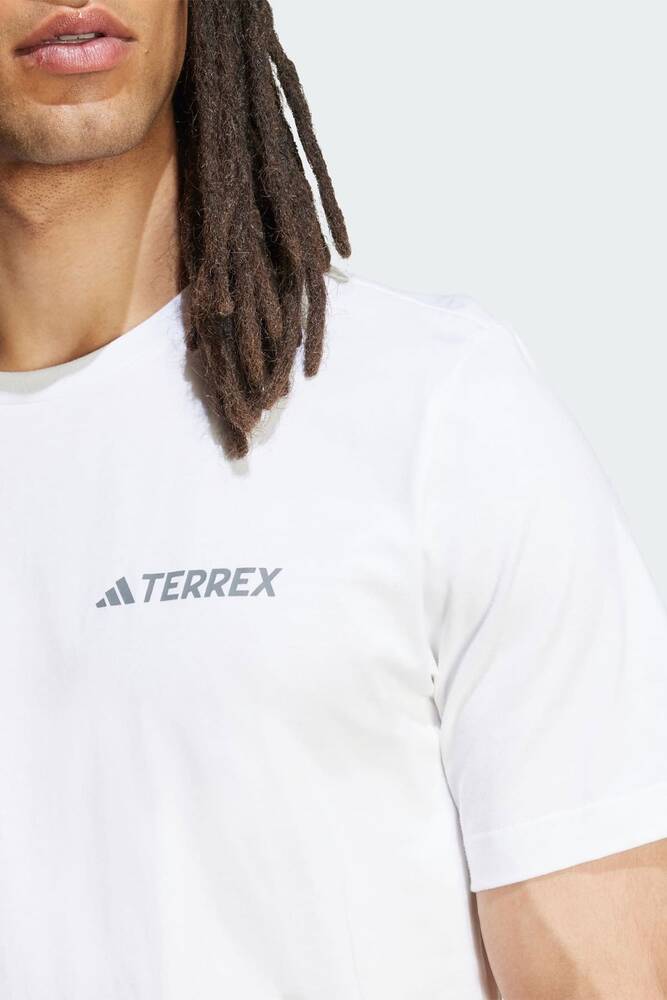 Erkek TX Mountaın Tişört JW3559 Beyaz 