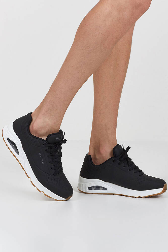 Erkek Uno-Stand On Air Ayakkabı 52458 BLK Siyah 